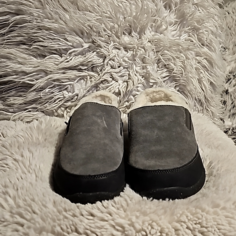 Acorn swede comfy men half-shoes size 9